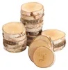 Kleine 10 cm Baumscheiben 20er Pack zum Holz-Deko Basteln Produktbild-Vorschau 2