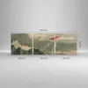 Bild auf Leinwand - Leinwandbild - 3 Teile - Rot Flugzeug Produktbild-Vorschau 3