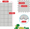 Podložka pod puzzle hnedá 18 dielikov Náhľad obrázku produktu 7