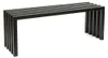 DanDiBo Gartenbank Metall Massiv Wetterfest Schwarz 120 cm Produktbild-Vorschau 11