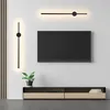 ZMH LED Wandleuchten innen 60CM Schwarz Modern Schwenkbar Produktbild-Vorschau 4