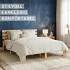 Homestyle4u Holzbett 180x200 Doppelbett mit Lattenrost Produktbild-Vorschau 5