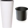 Květináč Tubus Slimmer bílý matný 30 cm Náhled obrázku produktu 8