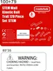 MASTERKIDZ Bahnbausatz für Bälle STEM Board 120 Elemente Produktbild-Vorschau 17