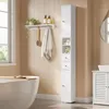 Badezimmerschrank, 20 x 20 x 180 cm, Aufbewahrungsschrank Produktbild-Vorschau 5