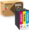 3-Farbig Kompatibel für Epson 604XL 604 Druckerpatronen Produktbild-Vorschau 1