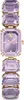 Swarovski Uhr, Armband mit Oktagon-Schliff, Violett, Produktbild-Vorschau 1