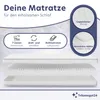 Ergonomische 7-Zonen Kaltschaummatratze - 19cm - 160 x 200 Produktbild-Vorschau 5
