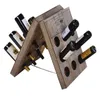 Weinregal für 18 Flaschen Wein Regal Holzoptik Produktbild-Vorschau 7