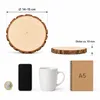 Holzscheiben 10 Stück, Baumscheiben 14-15cm, Naturholz Produktbild-Vorschau 10