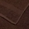 vidaXL Serviettes de douche FROGN, lot de 2, marron, 70 x Voir les images du produit 5