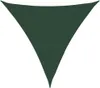 vidaXL Tenda da sole 160 g/m² triangolare Verde scuro 6x6x6 Anteprima dell’immagine prodotto 1