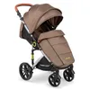 Wózek dziecięcy Summer Baby SEMPRE brązowy z kołami EVA i Podgląd zdjęcia produktu 7