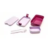A disassembled lunchbox with its accessories laid out on a white background. Anteprima dell’immagine prodotto