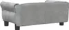vidaXL Hundebett Hellgrau 70x45x30 cm Samt Produktbild-Vorschau 5