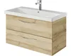 Pelipal Badmöbel-Set Serie 4035 BxHxT 90 x 200 x 45 cm Produktbild-Vorschau 5
