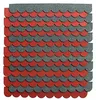 crash-marek, Mini Dachschindeln Anthrazit, 2 Sets, Pappe, Produktbild-Vorschau 5