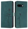 Google Pixel 9a Hülle - Coverup Smile Klapphülle - Grün Produktbild-Vorschau 1