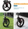 COSTWAY Aluminium Rollator, Reiserollator, Produktbild-Vorschau 5