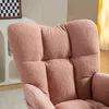 okwish Schaukelstühle Teddy Plüsch Lounge-Sessel Produktbild-Vorschau 5