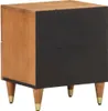 vidaXL Nachttische 2 Stk. 40x33x46 cm Massivholz Mango Produktbild-Vorschau 4