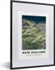 MuchoWow® Gerahmtes Poster Neuseeland - Strand - Berge - Produktbild-Vorschau 1