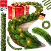 KESSER® Weihnachtsgirlande LED Beleuchtung Girlande Produktbild-Vorschau 1