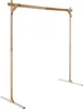 Arche de mariage marron clair 225 x 95 x 226 cm Bois massif Voir les images du produit 5