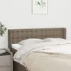 vidaXL Kopfteil mit Ohren Taupe 147x16x78/88 cm Stoff -  Produktbild-Vorschau 2