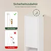 SoBuy BZR34-W Szafka łazienkowa wysoka szafka wąska, szafka Podgląd zdjęcia produktu 7