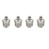 4pcs Graisseur Droit M14x1.5 Nickelé Raccord Graisseur Voir les images du produit 2