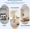 okwish Vitrinen Sideboard mit 3 Glasfächer für Badezimmer, Produktbild-Vorschau 4