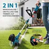 Akku-Rasentrimmer 750 W mit 21V 2×4,0-Ah-Akkus, Produktbild-Vorschau 2