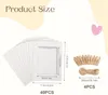 Fotogirlande 40 Stück Foto Girlande Papier Bilderrahmen Produktbild-Vorschau 2