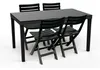 Table rectangulaire pour l'extérieur. Couleur : noir Voir les images du produit 6