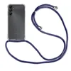A clear product shot of a phone case with a lanyard attached, presented on a white background. Produktbild-Vorschau