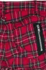 Banned Alternative Stoffhose Herren Tartan Pants rot XL Produktbild-Vorschau 3