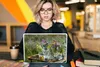 MuchoWow® Laptop Aufkleber Sticker Cover Vase - Blumen - Produktbild-Vorschau 5