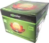 Dekorative Solar Lotusblüte aus Metall mit Glaskugel - Produktbild-Vorschau 6