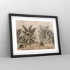 Gerahmtes Poster - Schwarzer Rahmen - Wald Blatt Baum - Produktbild-Vorschau 8