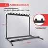 Pyle Guitar Stand- Guitar Stand, 7-Space Faltbarer Gitarren Voir les images du produit 2