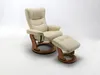 MCA Furniture Relaxsessel Montreal Creme, 82 cmx84 -132 Produktbild-Vorschau 1