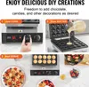 Mini macchina per pancake olandese 25 pezzi in acciaio inox Anteprima dell’immagine prodotto 6