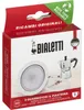 Bialetti Ricambi 3 Ersatz- dichtungen +1 Filter 1 Tasse Náhled obrázku produktu 2
