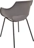 SIT Möbel Stuhl 2er-Set | Sitzschale Kunststoff grau | Produktbild-Vorschau 3