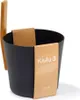 KOLO Sauna Kübel Serie 3 Schwarz Aluminium 5,0 l Ø 22 cm 20 Produktbild-Vorschau 2