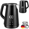 Wasserkocher 1,6L mit Temperaturregelung, Edelstahl, 1500W, Produktbild-Vorschau 10