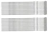 20 SPIESSE Schaschlikspiesse Edelstahl 50cm Fleischspieße Produktbild-Vorschau 1