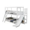 OKWISH Letto a castello per bambini 90×200 cm con scivolo e Anteprima dell’immagine prodotto 7