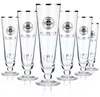 6x Warsteiner Bier Glas Biergläser 0,28l Pokal/Tulpe 1753 Produktbild-Vorschau 1